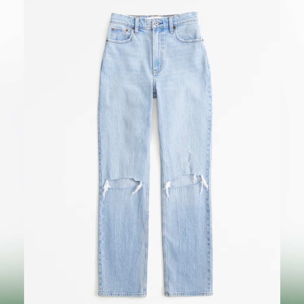 90s Straight Ultra High Rise Jeans